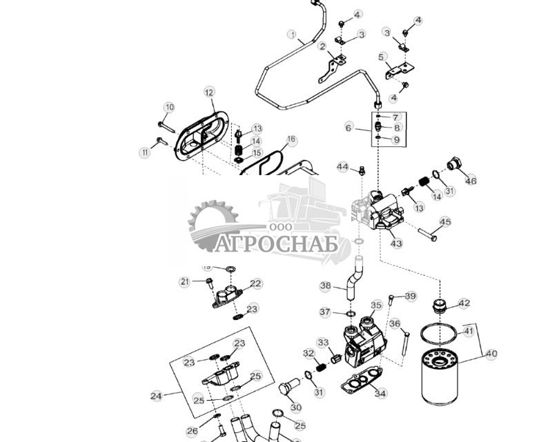 5912 Маслоохладитель двигателя и масляный фильтр - ST5731 110.jpg
